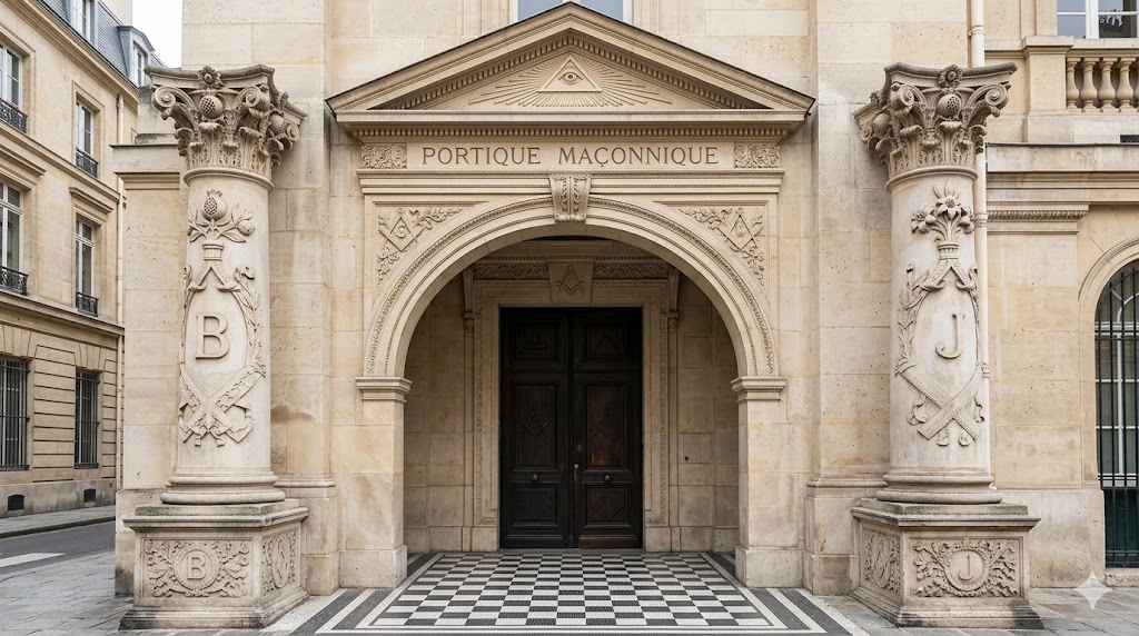 Le symbole du Portique maçonnique